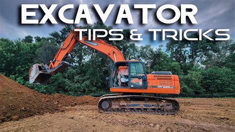 driving a mini excavator|mini excavator tips and tricks.